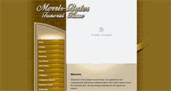 Desktop Screenshot of morrisbatesfuneralhome.com